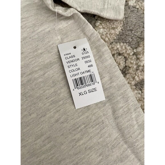 Fear of God Essentials Light Oatmeal Short Sleeve T-Shirt Size Large (SS22) XL - Picture 6 of 11